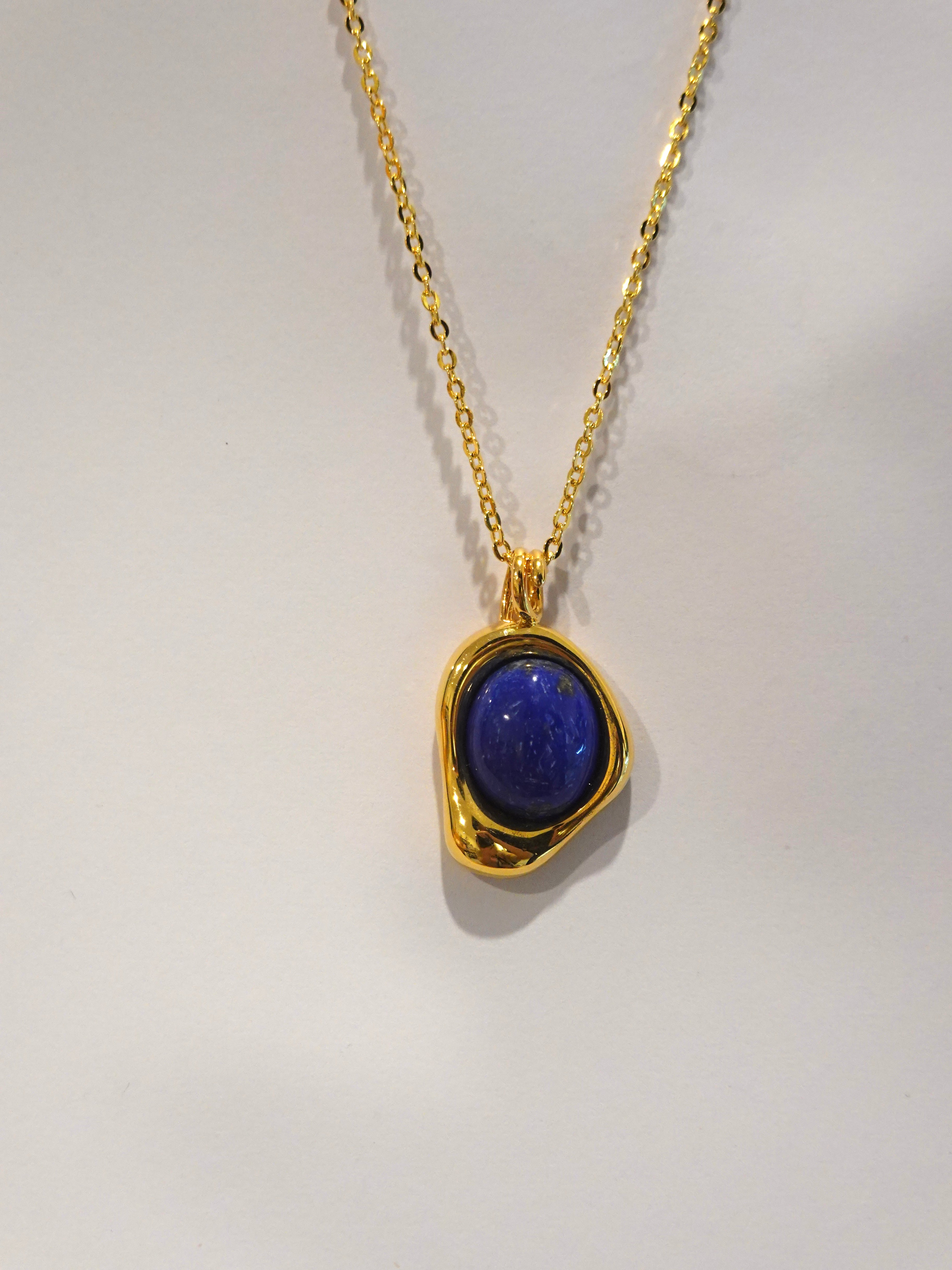 Natural Lapis Lazuli Necklace