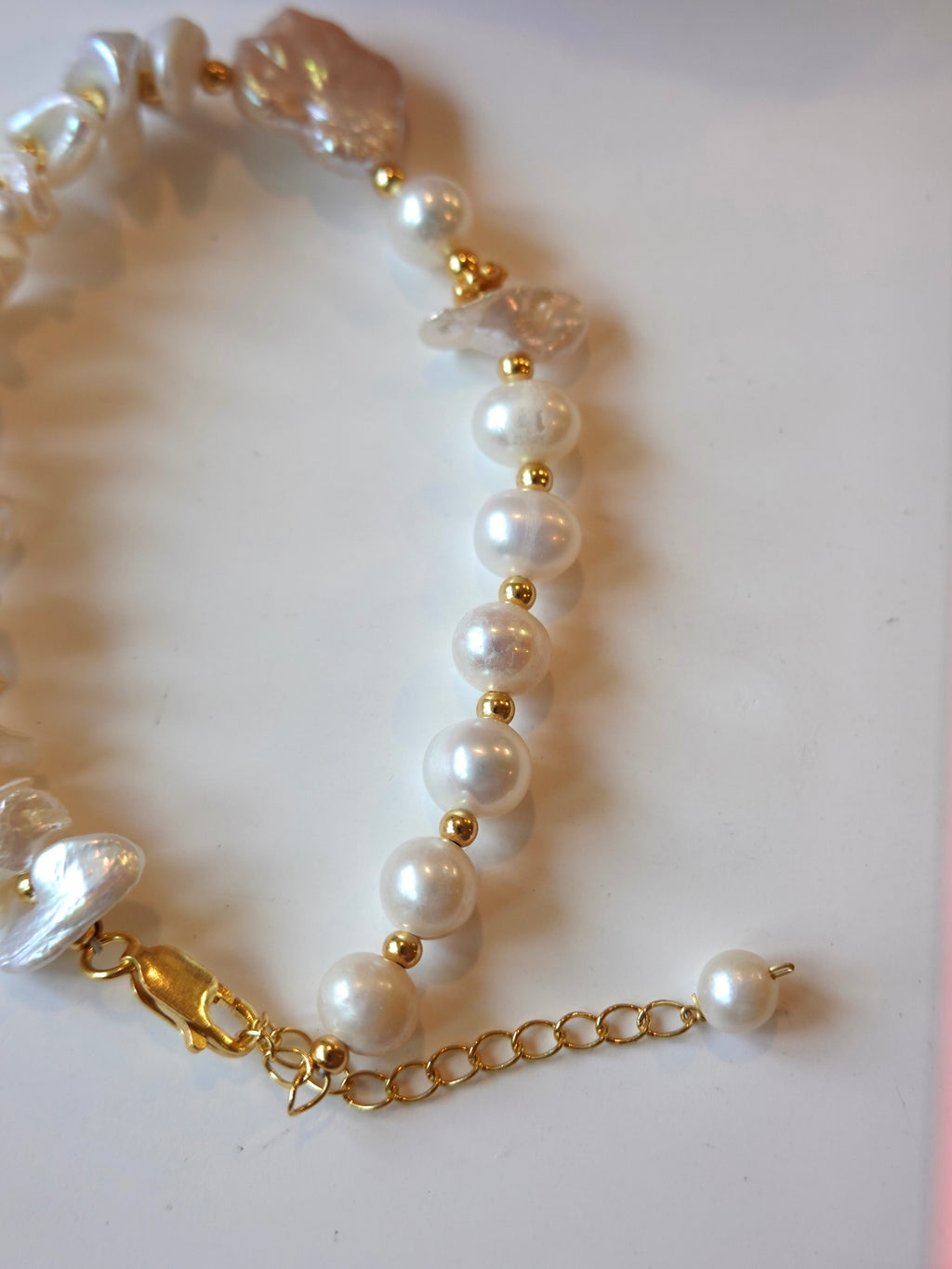Icon Floral Baroque Pearl Bracelet