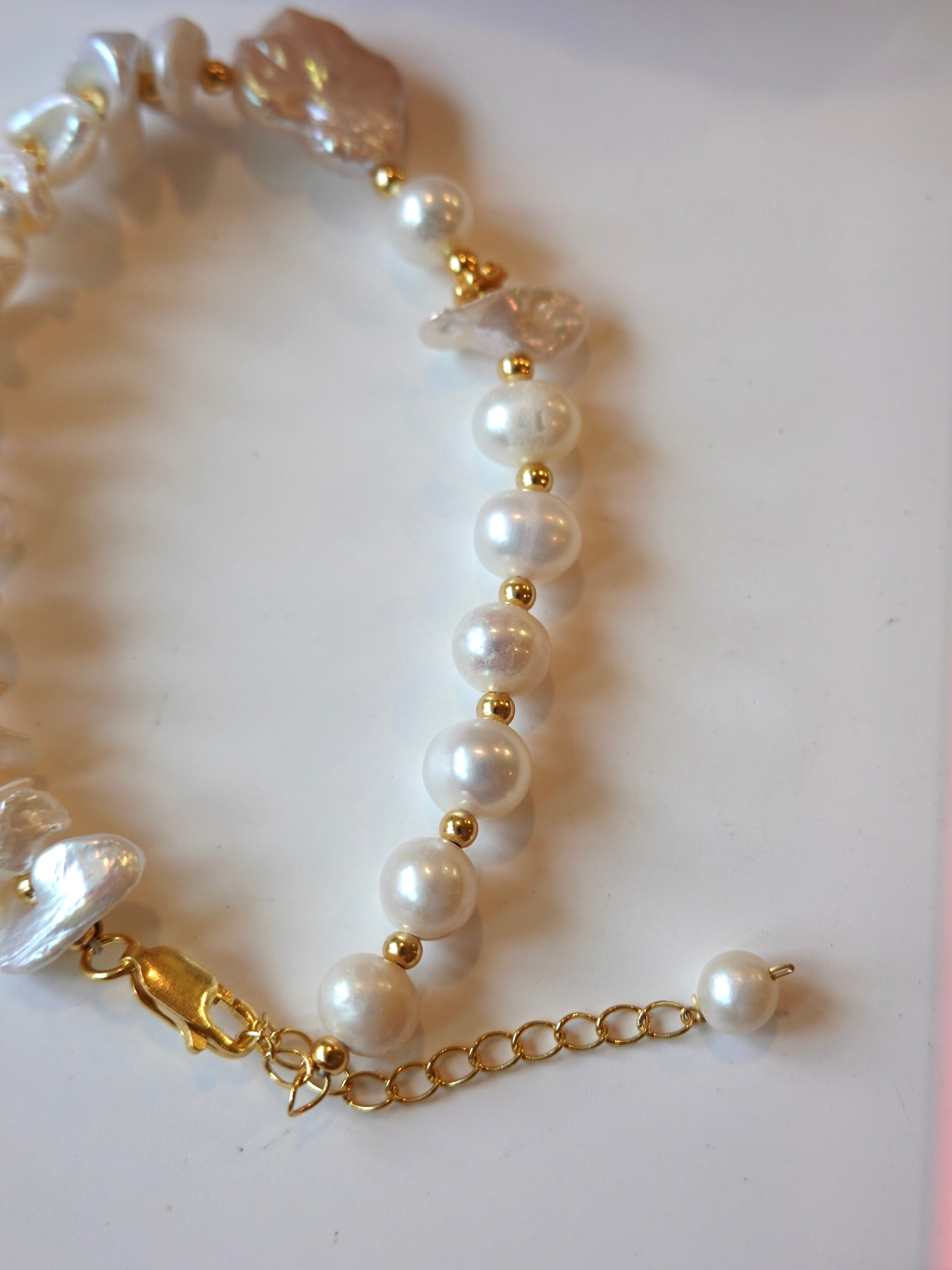 Icon Floral Baroque Pearl Bracelet