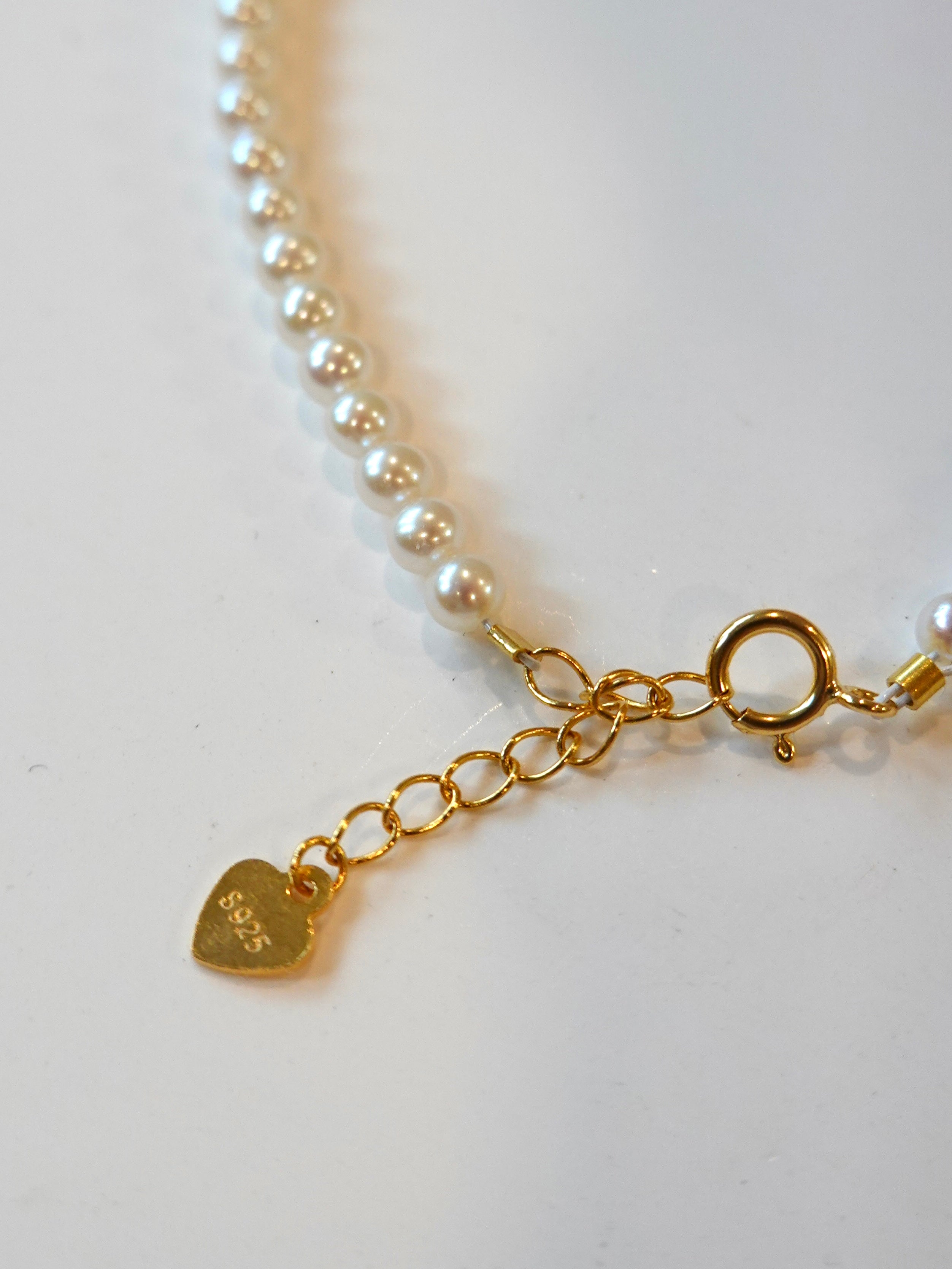 Golden Whisper Pearl Bracelet