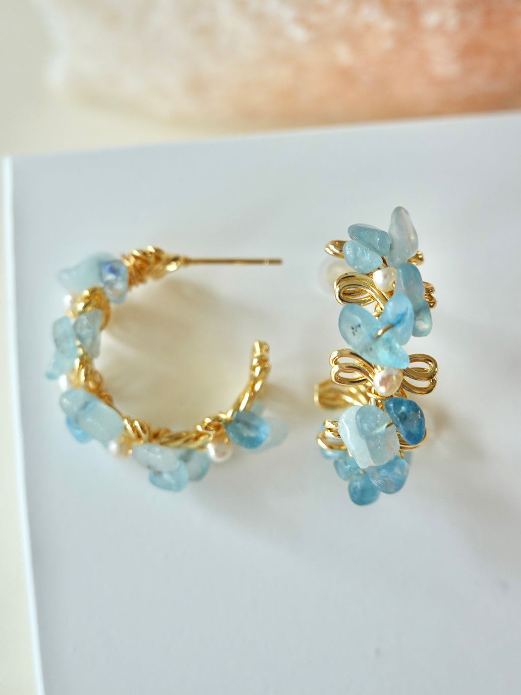 Marina Wreath Hoops