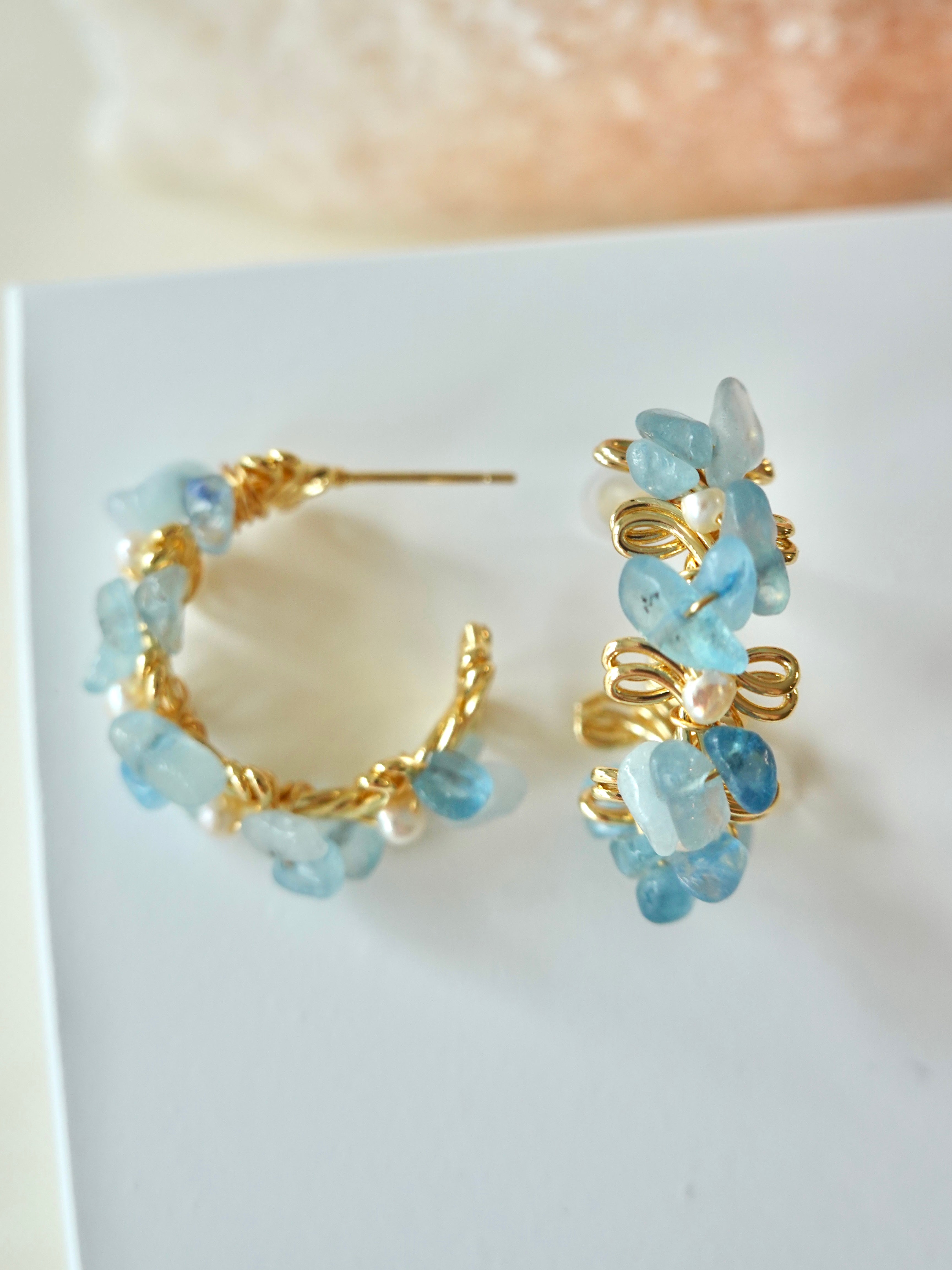 Marina Wreath Hoops