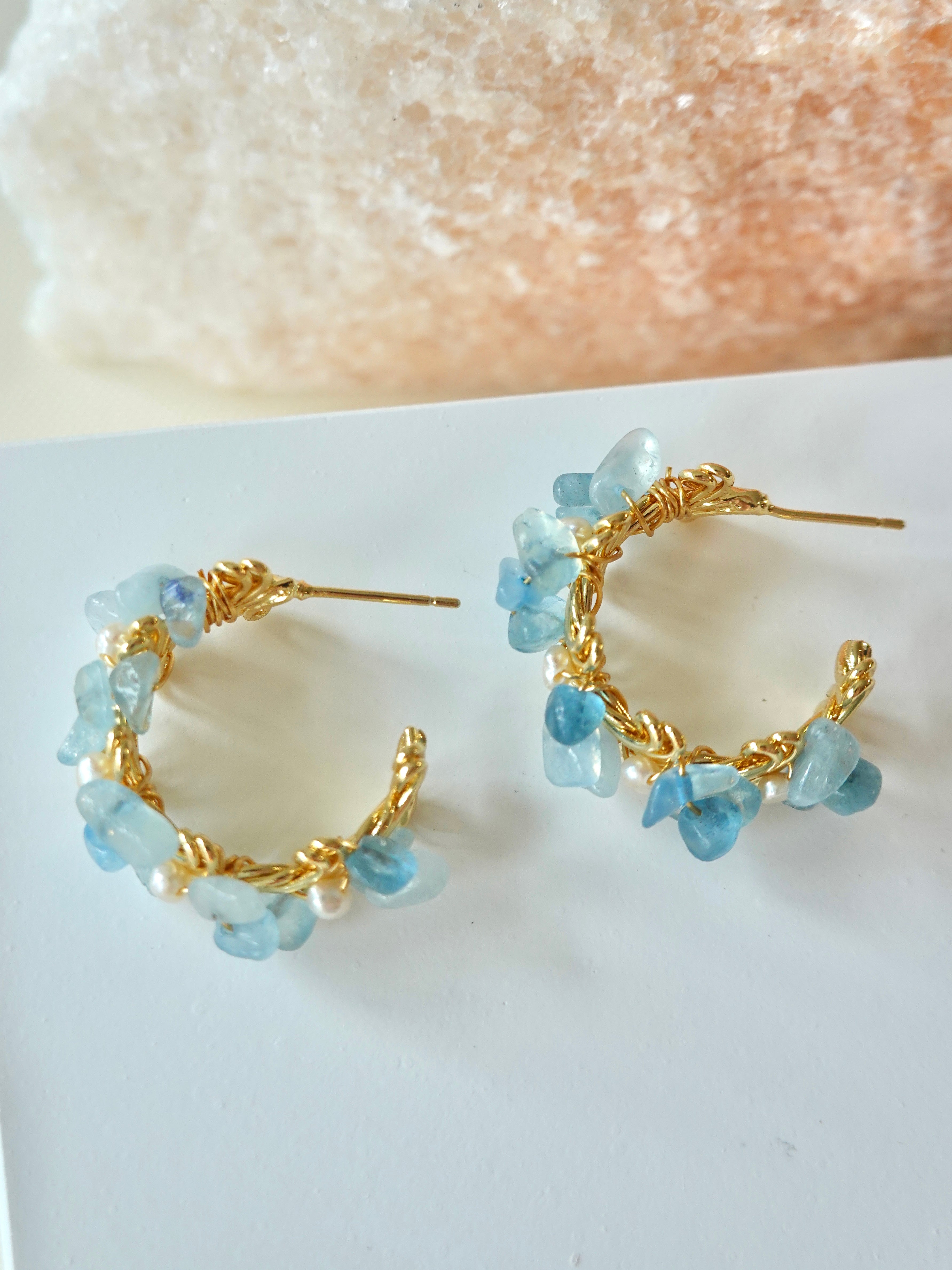 Marina Wreath Hoops