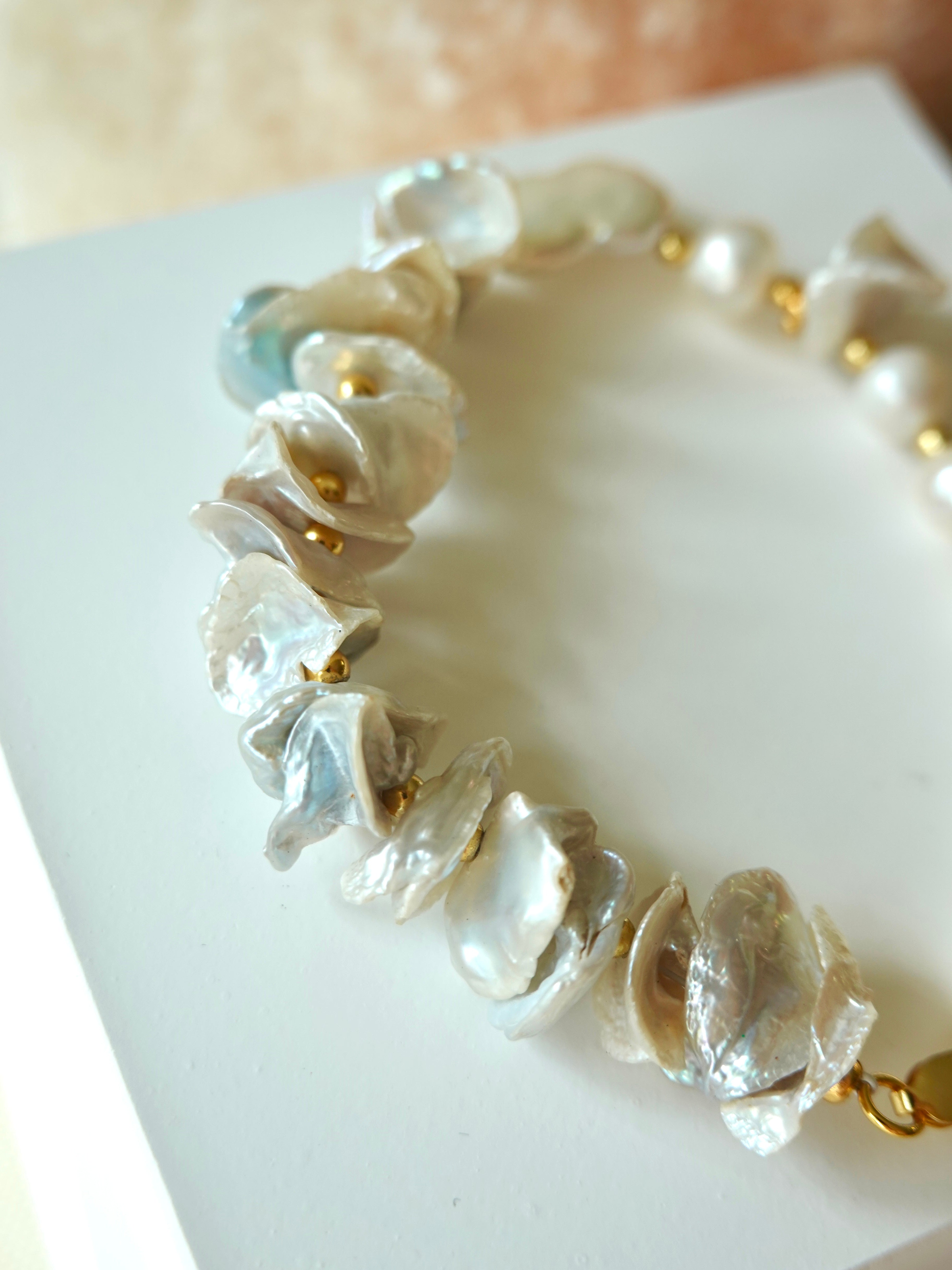 Icon Floral Baroque Pearl Bracelet