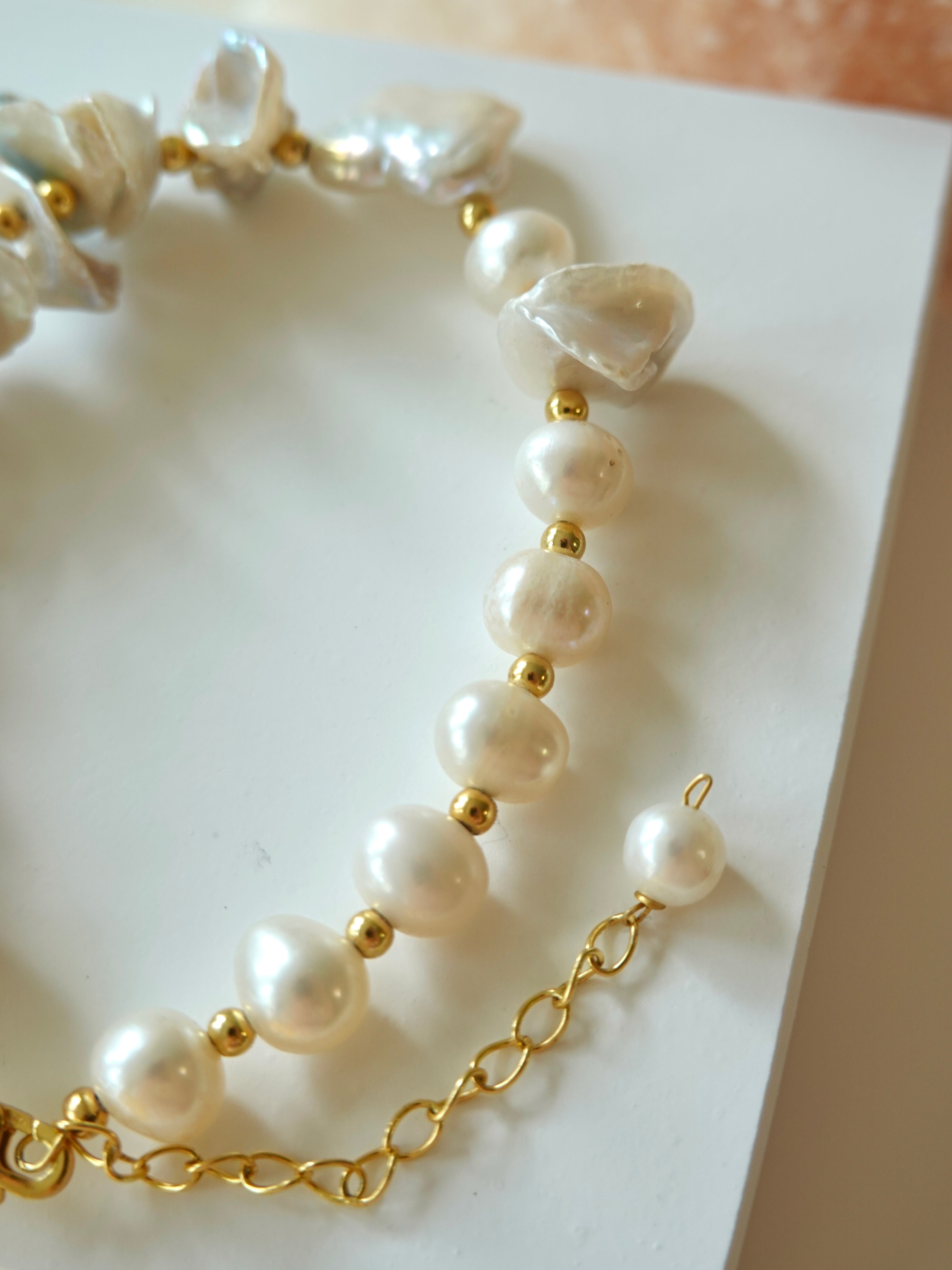 Icon Floral Baroque Pearl Bracelet