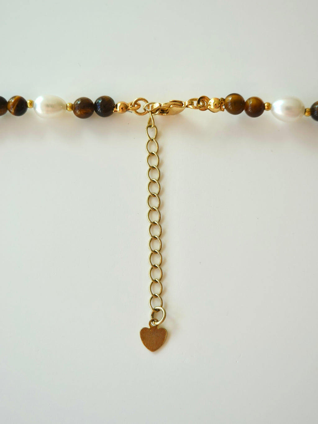 Tiger Eye Round Pendant Necklace