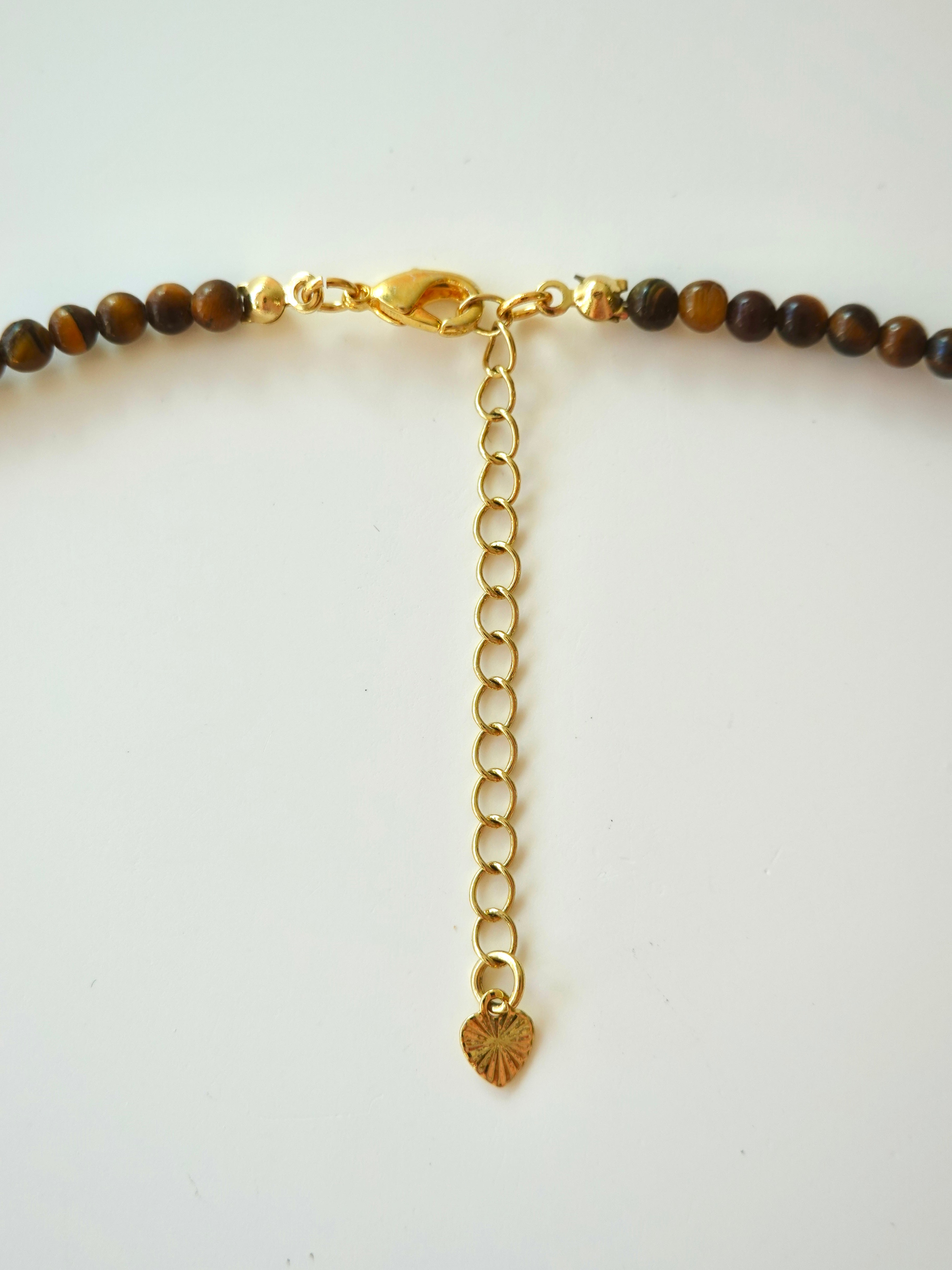 Tiger Eye Sphere Necklace