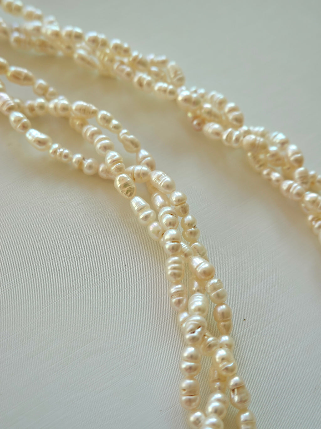 Icon Floral Cameo Pearl Necklace