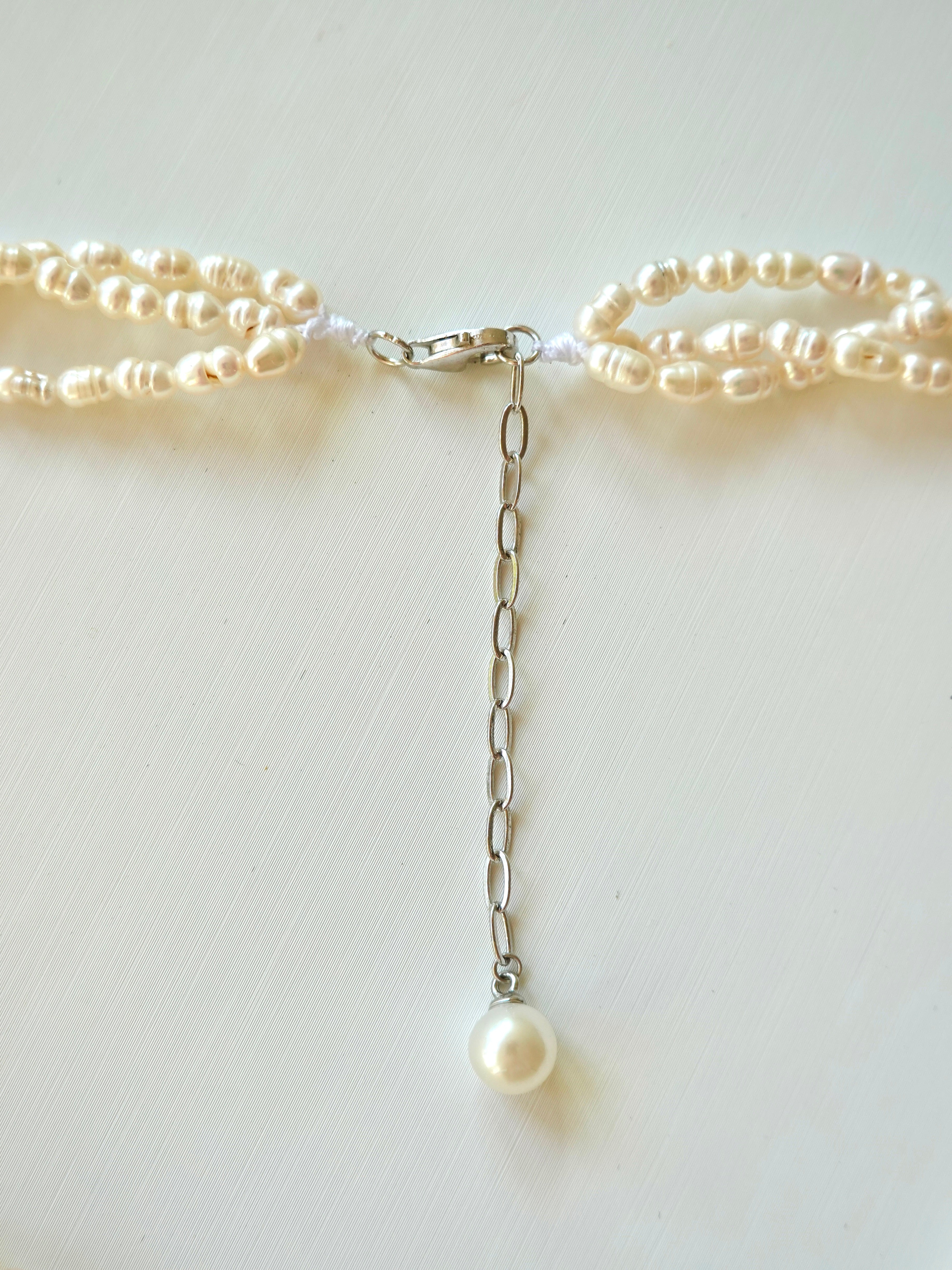 Icon Angel Cameo Pearl Necklace