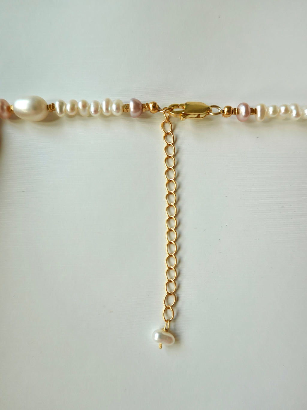 Lavender Pearl Medley Necklace