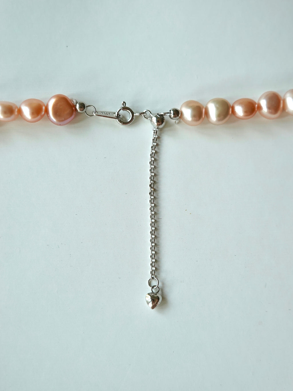 Lavender Glow Pearl Necklace