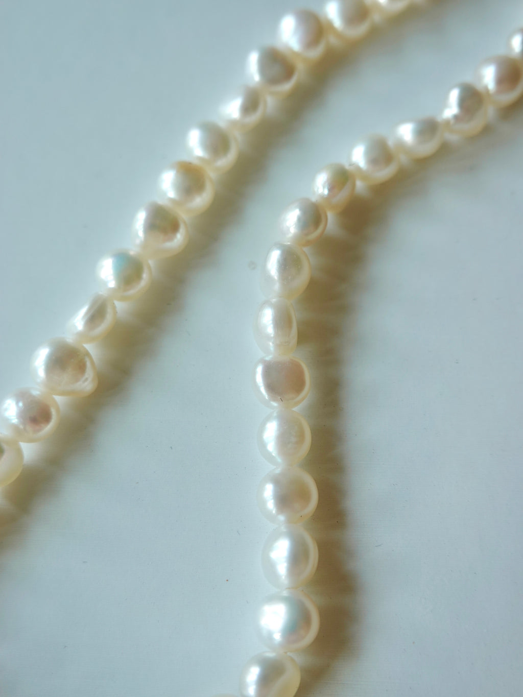Portrait Medallion Pearl Necklace