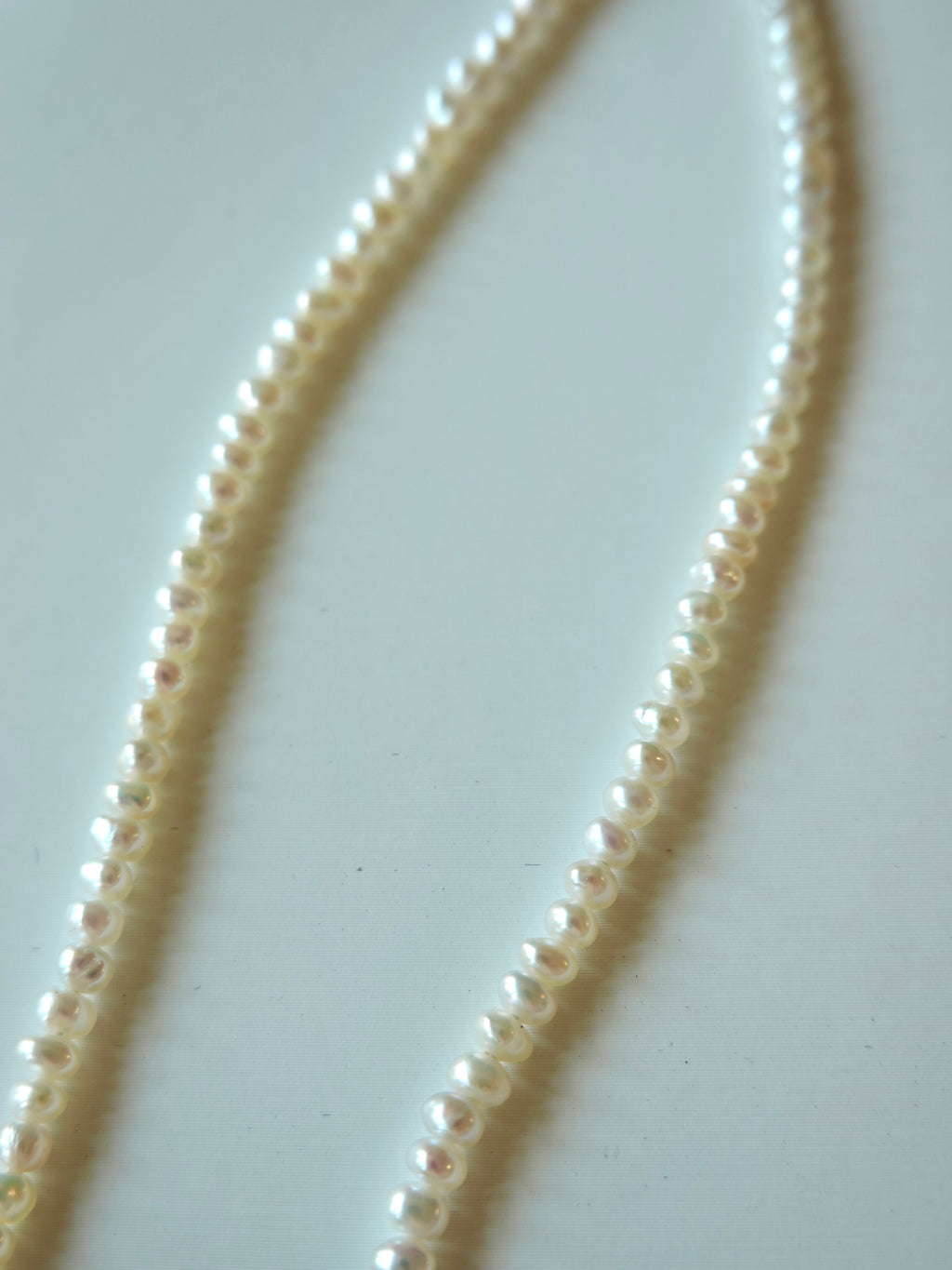 Lavender Drop Baroque Pearl Necklace