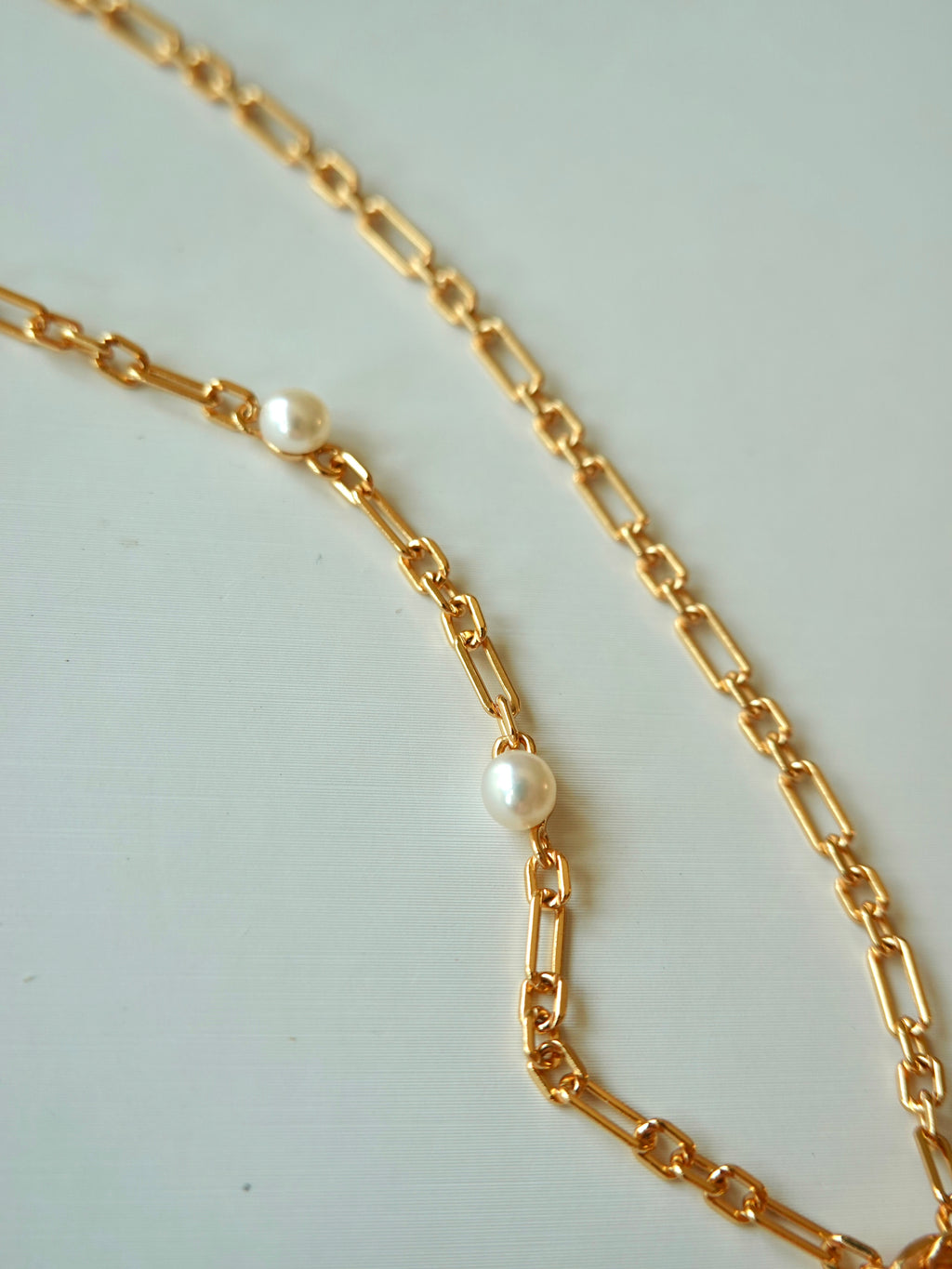 Toggle Baroque Pearl Necklace